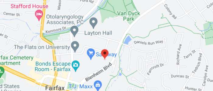 Fairfax Office Location.